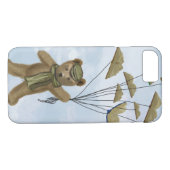 Bär mit Buchschmetterlingen 2 Case-Mate iPhone Hülle (Rückseite (Horizontal))