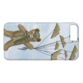 Bär mit Buchschmetterlingen 2 Case-Mate iPhone Hülle (Rückseite (Horizontal))