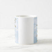 Bär mit Buchschmetterlingen 2 Kaffeetasse (Mittel)