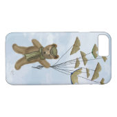 Bär mit Buchschmetterlingen 3 Case-Mate iPhone Hülle (Rückseite (Horizontal))