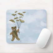 Bär mit Buchschmetterlingen 3 Mousepad (Mit Mouse)