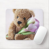 Bär mit Calla lis mousepad (Mit Mouse)
