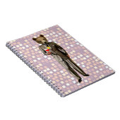 Bär mit Cocktail Notizblock (Rechte Seite)