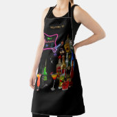 Bar mit Ihrem Namen(en) auf dem Neonzeichen Schürze (InSitu)