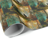 Bär mit Kubs in einem Kiefernwald Ivan Shishkin 18 Geschenkpapier (Rolleneckpunkt)