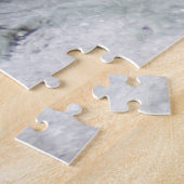 Bär mit Lachs, Brooks Falls Alaska Puzzle (Seite)