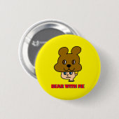 Bär mit Me Button (Vorne & Hinten)