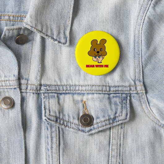Bär mit Me Button (Beispiel)