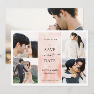 Bar mit mehreren Fotos Save The Date