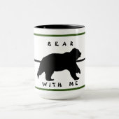 Bär mit meiner Combo-Tasse Tasse (Zentrum)