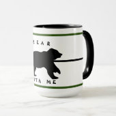 Bär mit meiner Combo-Tasse Tasse (VorderseiteRechts)