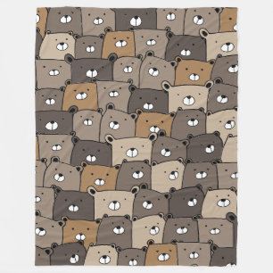 Bär mit mir 60x80 Fleece Blanket
