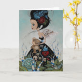 Bär mit mir karte (Gelbe Blume)