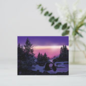 Bär mit mir Neufundland Bear Postkarte (Stehend Vorderseite)