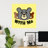 Bär mit mir! poster (Heimbüro)