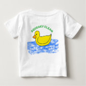 Bär mit mir Squeaky Clean Baby T-shirt (Rückseite)