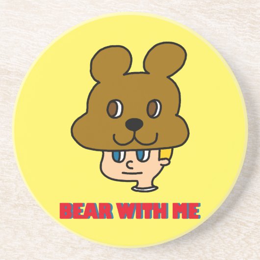 Bär mit mir Untersetzer (Vorne)