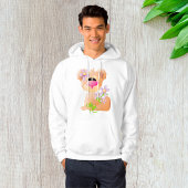 Bär mit sonnendurchfluteten Blume Hoodie