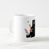 Bär mit Tee Kaffeetasse (Vorderseite Links)