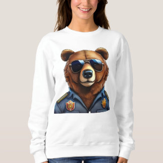 Bär mit Uniform Sweatshirt