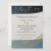 Bar Mitzvah 7,5 Einladung (Rückseite)