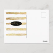 Bar Mitzvah Bat Mitzvah Postcard Einladung Postkarte (Rückseite)