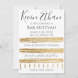 Bar Mitzvah Bat Mitzvah Save the Date