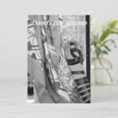 Bar Mitzvah/Bat Mitzwa Karte (Stehend Vorderseite)