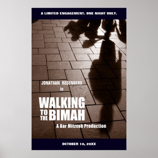 Bar Mitzvah Bimah Movie Poster (Vorne)