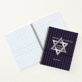 Bar Mitzvah Birthday Modern Pattern Notizblock (Innenseite)