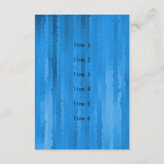 Bar Mitzvah Blue Techno Streaks Karte (Vorderseite)