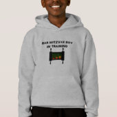 Bar Mitzvah Boy in Trainingshoodie Hoodie (Vorderseite)
