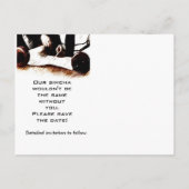 Bar Mitzvah Boy Postcard Ankündigungspostkarte (Rückseite)