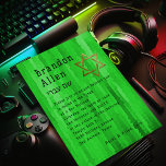 Bar Mitzvah Bright Green Techno Streaks Einladung<br><div class="desc">Bar Mitzvah und Bat Mitzvah laden Sets von Umua entworfen ein. Gedruckt und ausgeliefert von Zazzle oder seinen Partnern.</div>