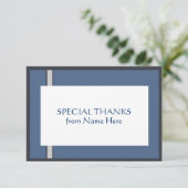 Bar Mitzvah danken Ihnen Karten (Stehend Vorderseite)