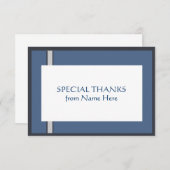 Bar Mitzvah danken Ihnen Karten (Vorne/Hinten)