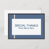 Bar Mitzvah danken Ihnen Karten (Vorne/Hinten)