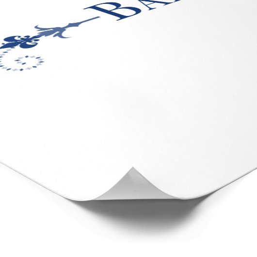 Bar mitzvah (der Stern eines vorzüglichen Fotos mi Poster (Ecke)