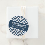 BAR MITZVAH, einfaches modernes Blockhaus, Zickzac Geschenkanhänger<br><div class="desc">von kat massard >>> https://linktr.ee/simplysweetpaperie << Ein einfaches,  personalisiertes Tag,  das sich perfekt eignet,  um Tags für Ihre besondere Veranstaltung zu bevorzugen.</div>
