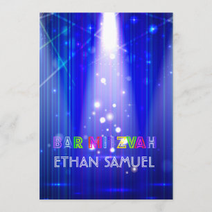 Bar mitzvah einladung