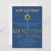 Bar Mitzvah Einladung (Vorderseite)