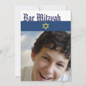 Bar Mitzvah Einladung (Vorderseite)