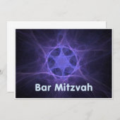 Bar Mitzvah Einladung (Vorne/Hinten)