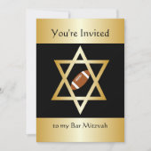 Bar Mitzvah Einladung (Vorderseite)