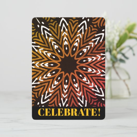 Bar Mitzvah Einladung (Stehend Vorderseite)