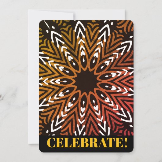 Bar Mitzvah Einladung (Vorderseite)