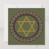 Bar Mitzvah Einladung (Rückseite)