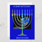 BAR MITZVAH, EINLADUNG DURCH AES (Vorne/Hinten)