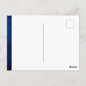 Bar Mitzvah Einladung Postkarte (Rückseite)