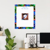 Bar Mitzvah Foto Signieren in Board Poster (Heimbüro)